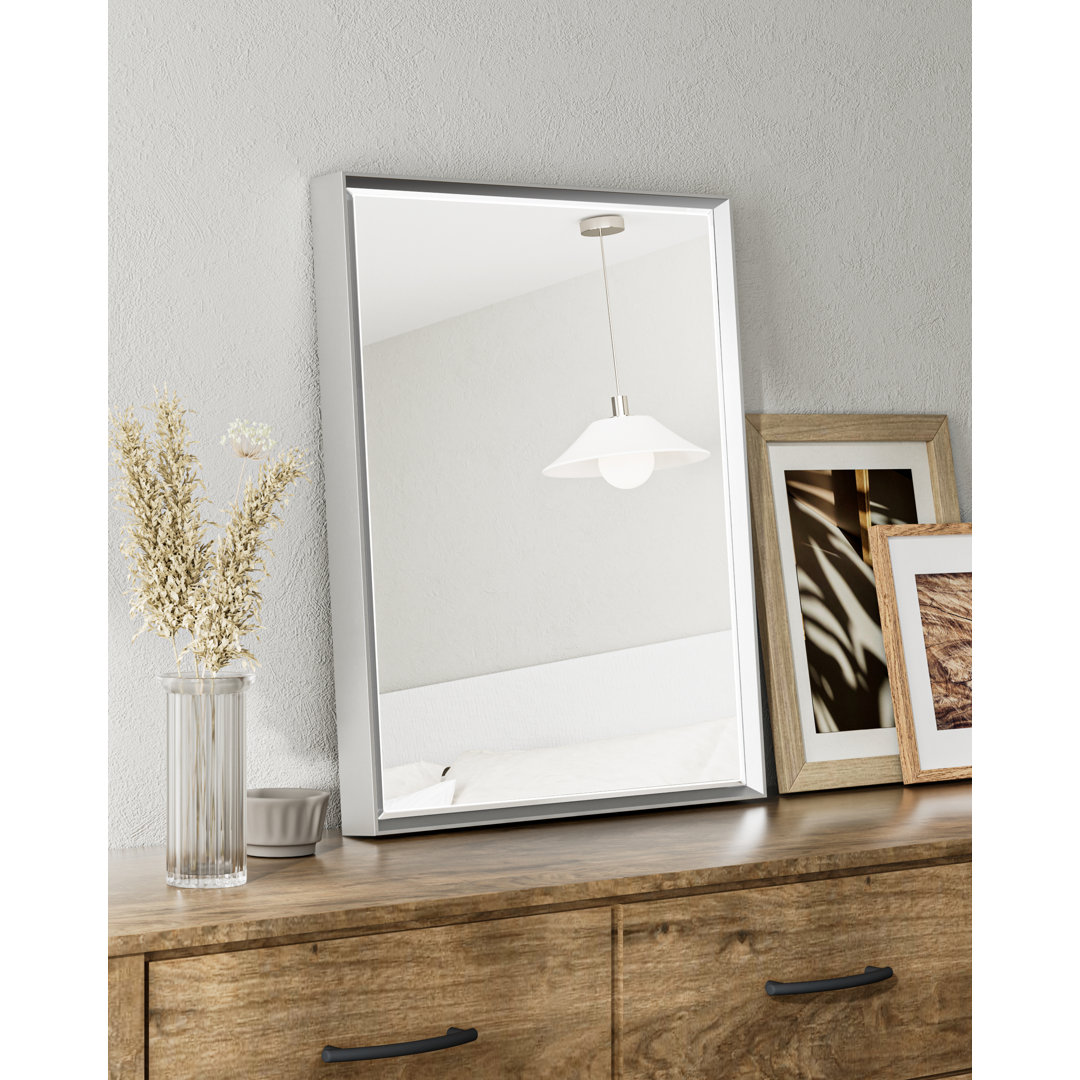 Lohoski Decorative Wall Mirror Beveled Design, Bathroom Vanity Mirror Accent Mirror Finish